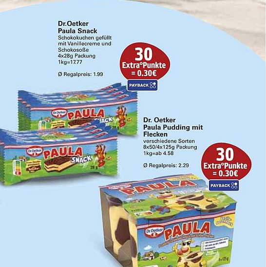 Dr. Oetker Paula Snack