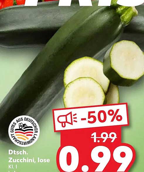 Dtsch. Zucchini, lose Kl. I
