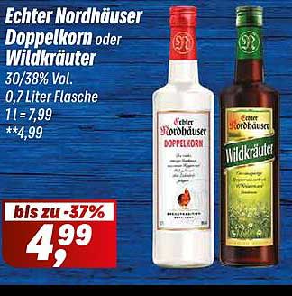 Echter Nordhäuser Doppelkorn oder Wildkräuter