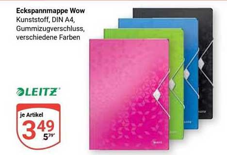 Eckspannmappe Wow
