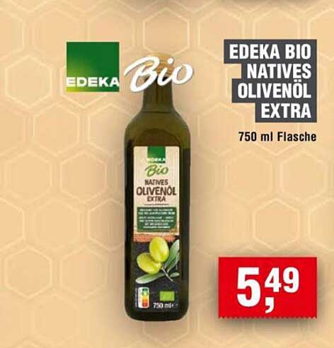 EDEKA Bio Natives Olivenöl Extra 750 ml Flasche