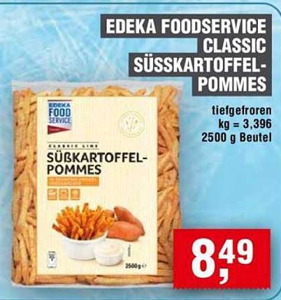EDEKA FOODSERVICE CLASSIC SÜSSKARTOFFEL-POMMES