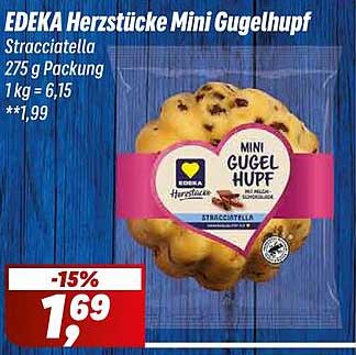 EDEKA Herzstücke Mini Gugelhupf Stracciatella