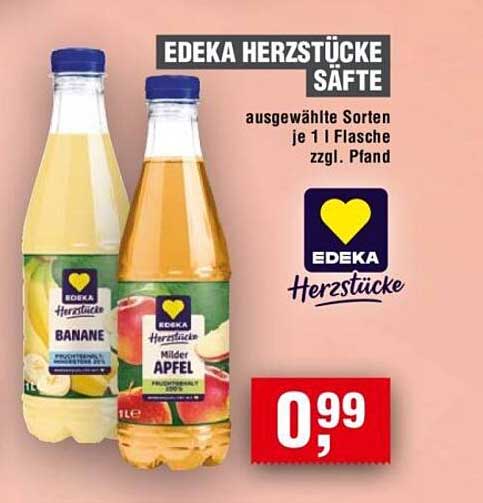 EDEKA HERZSTÜCKE SÄFTE