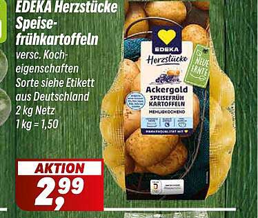 EDEKA Herzstücke Speisefrühkartoffeln