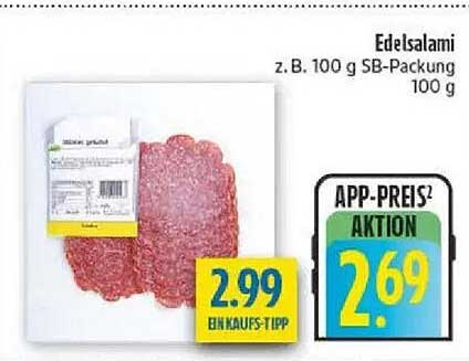 Edelsalami z.B. 100 g SB-Packung 100 g