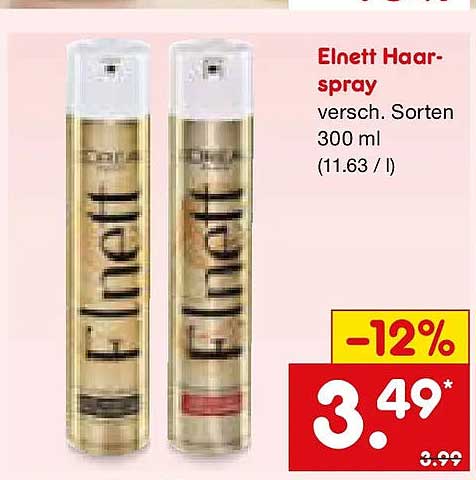 Elnett Haarspray versch. Sorten 300 ml