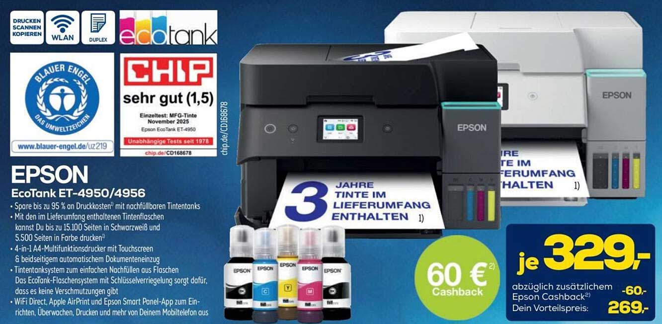 Epson EcoTank ET-4950/4956