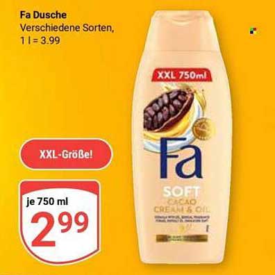 Fa Dusche Verschiedene Sorten, 1 l = 3.99
