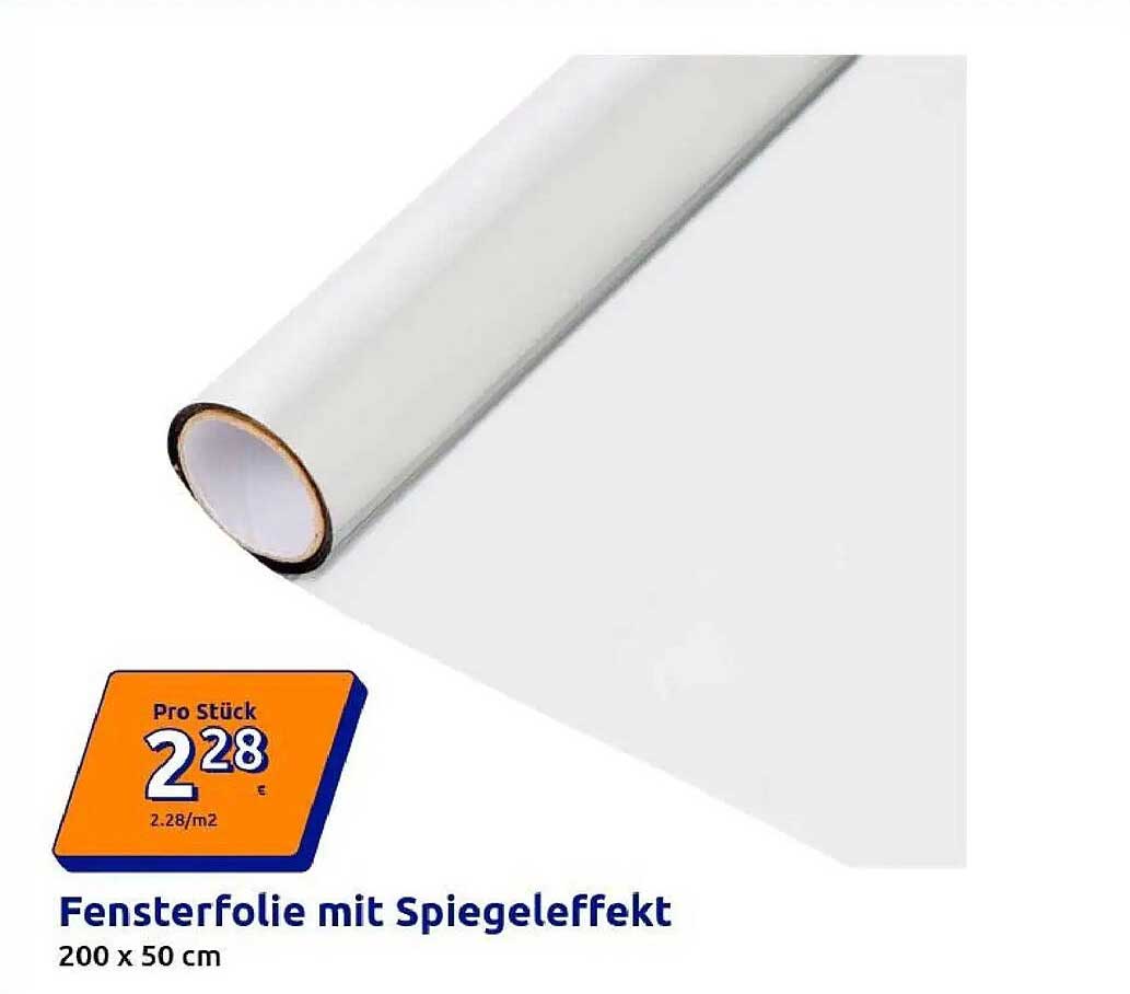 Fensterfolie mit Spiegeleffekt