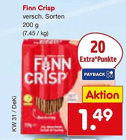 Finn Crisp versch. Sorten 200 g