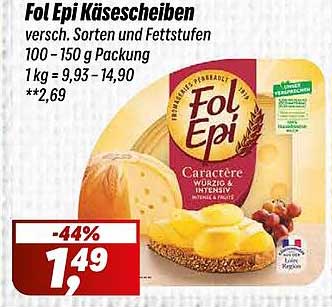 Fol Epi Käsescheiben
