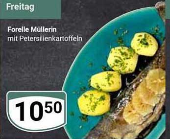 Forelle Müllerin mit Petersilienkartoffeln