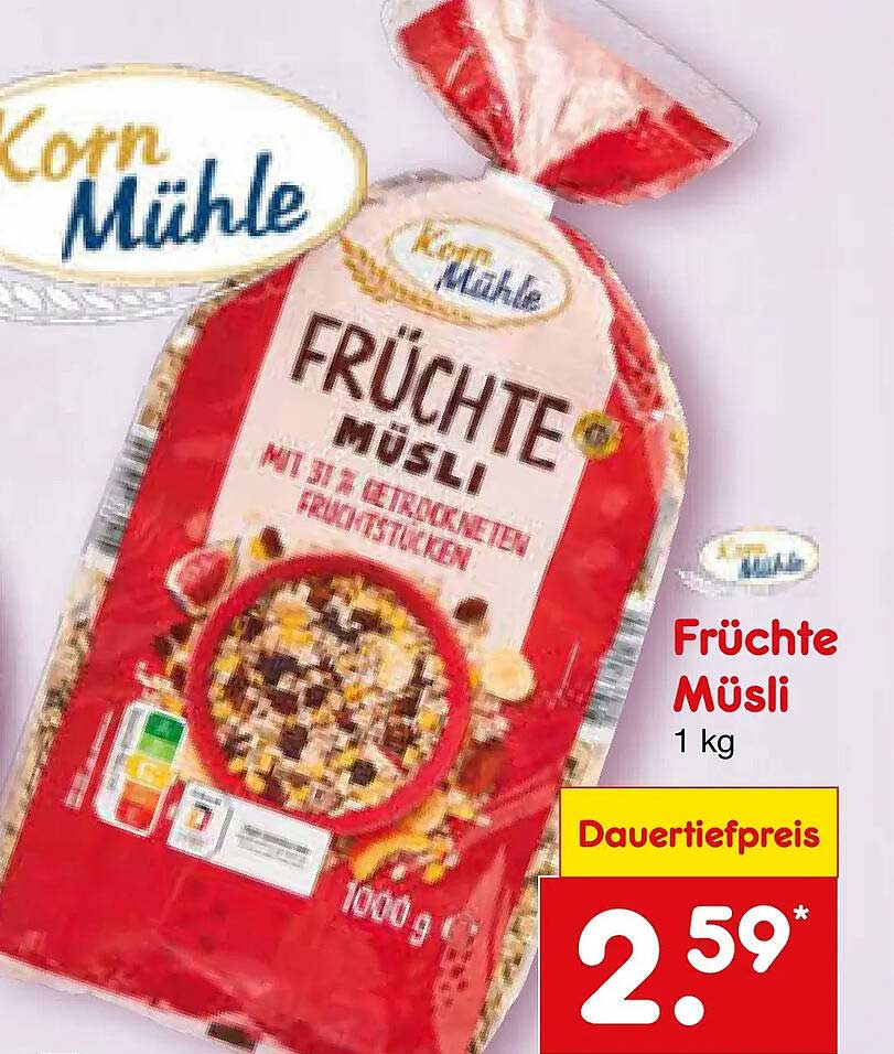 Früchte Müsli 1 kg