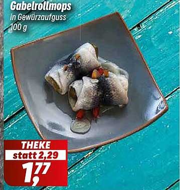 Gabelrollmops in Gewürzaufguss 100 g
