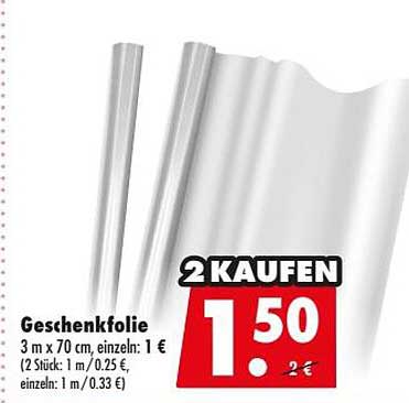 Geschenkfolie