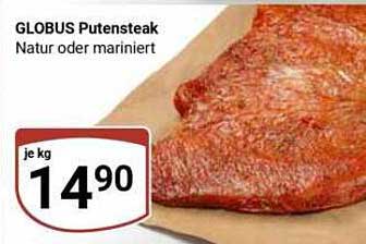 GLOBUS Putensteak Natur oder mariniert