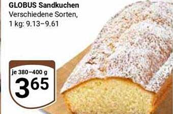 GLOBUS Sandkuchen