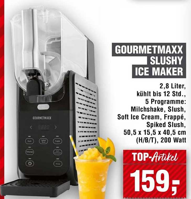 GOURMETMAXX SLUSHY ICE MAKER