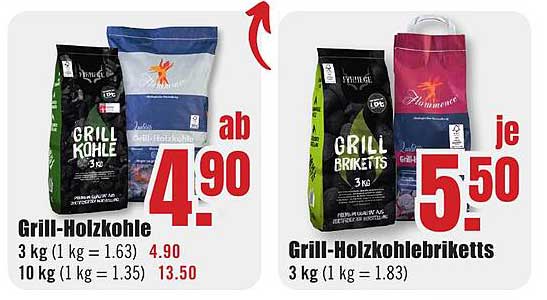 Grill-Holzkohle