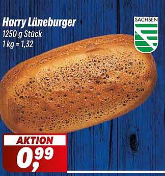 Harry Lüneburger 1250 g Stück 1 kg = 1,32