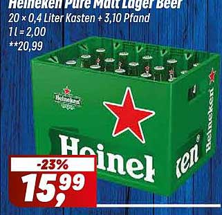 Heineken Pure Malt Lager Beer