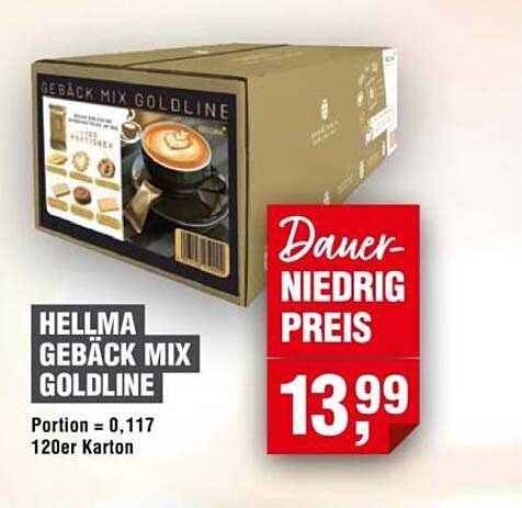 HELLMA GEBÄCK MIX GOLDLINE