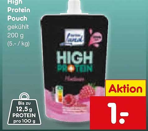 High Protein Pouch gekühlt 200 g (5.- / kg)