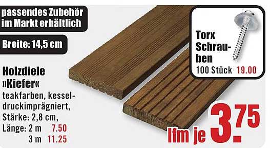 Holzdiele »Kiefer«