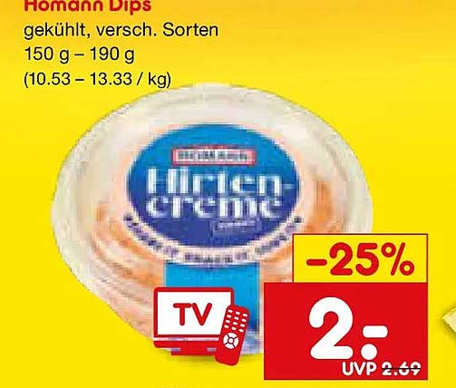 Homann Dips