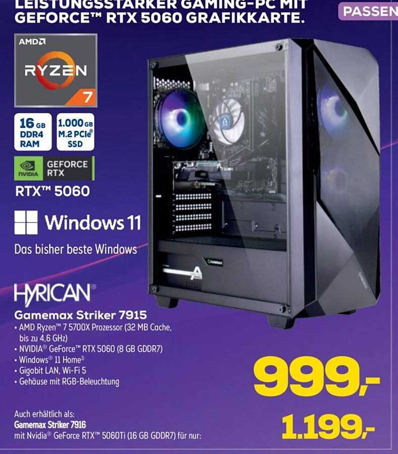 HYCAN Gamemax Striker 7915