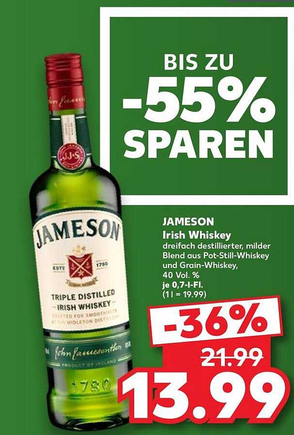 JAMESON Irish Whiskey