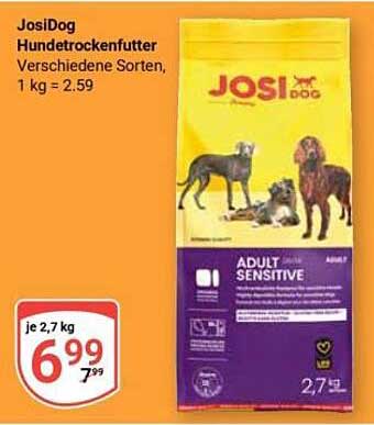 JosiDog Hundetrockenfutter Verschiedene Sorten, 1 kg = 2.59
