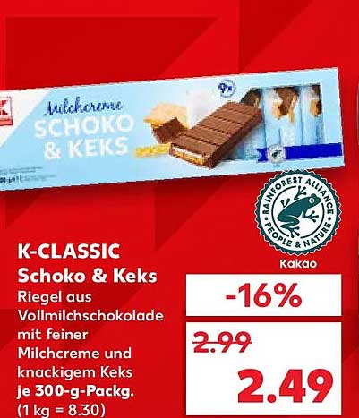 K-CLASSIC Schoko & Keks