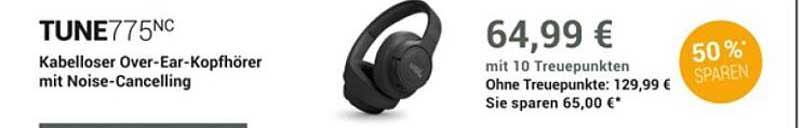 Kabelloser Over-Ear-Kopfhörer mit Noise-Cancelling