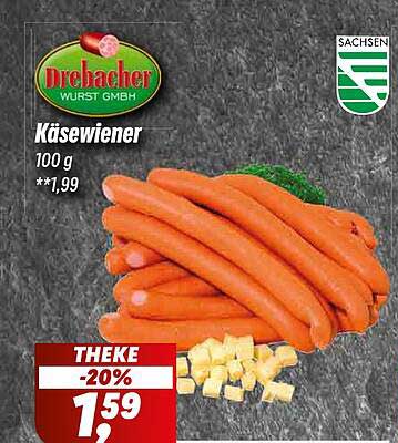 Käsewiener 100 g