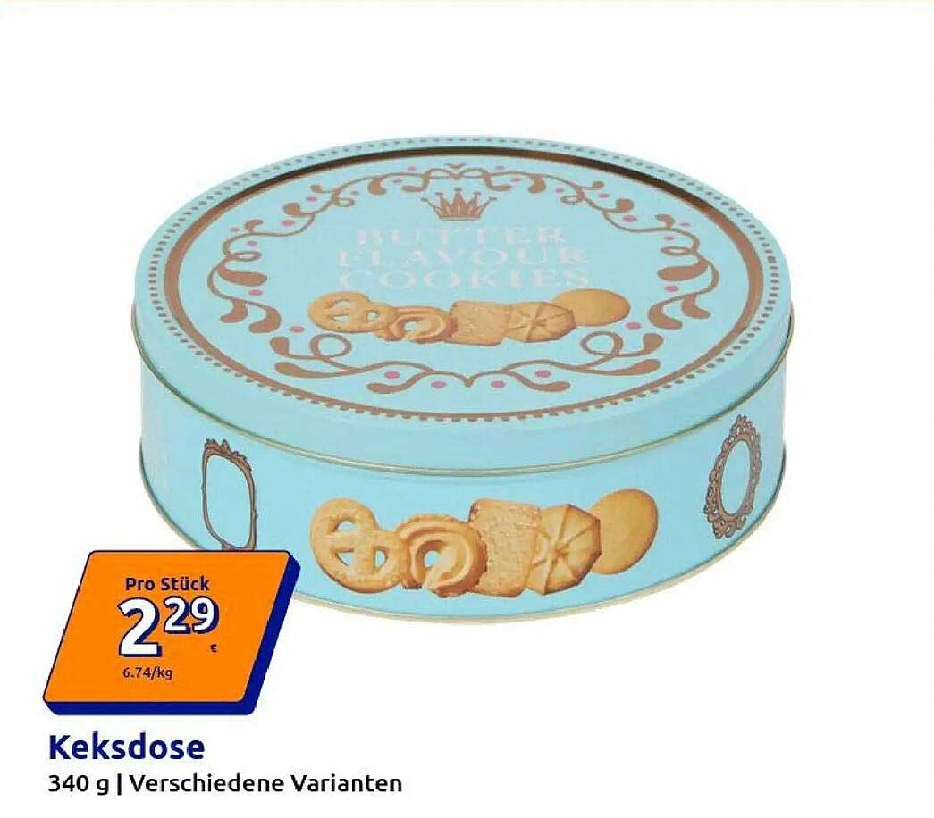 Keksdose 340 g | Verschiedene Varianten