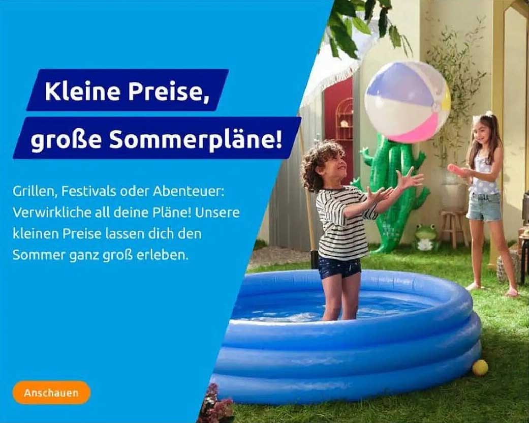 Kleine Preise, große Sommerpläne!