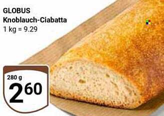 Knoblauch-Ciabatta