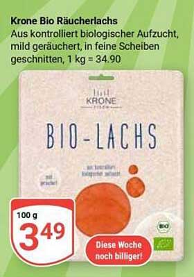 Krone Bio Räucherlachs