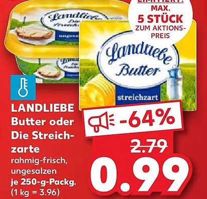 LANDLIEBE Butter oder Die Streich-zarte