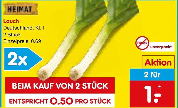 Lauch Deutschland, Kl. I 2 Stück