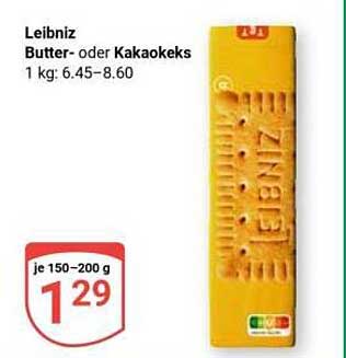 Leibniz Butter- oder Kakaokeks