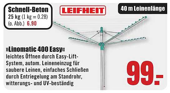 Leifheit Linomatic 400 Easy