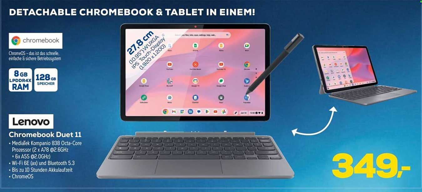 Lenovo Chromebook Duet 11