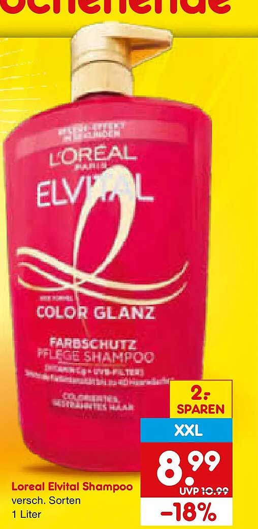 Loral Elvital Shampoo vers. Sorten 1 Liter