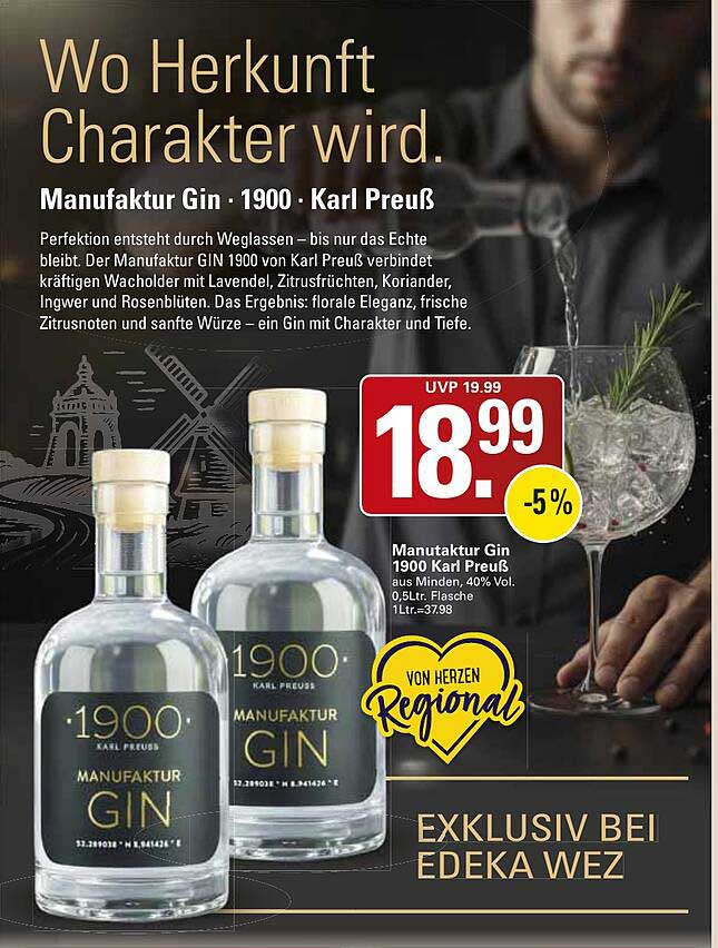 Manufaktur Gin 1900 Karl Preuß