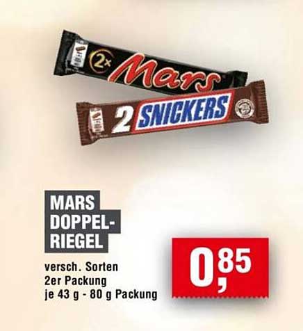 MARS DOPPEL-RIEGEL