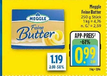 Meggle Feine Butter