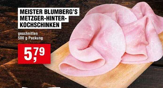 MEISTER BLUMBERG'S METZGER-HINTER-KOCHSCHINKEN
